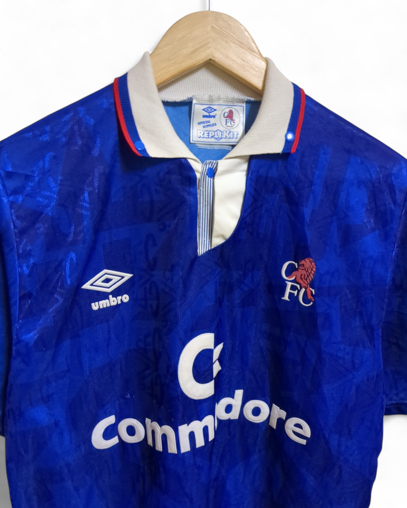 1991-93 Umbro Chelsea Home Shirt - (M)