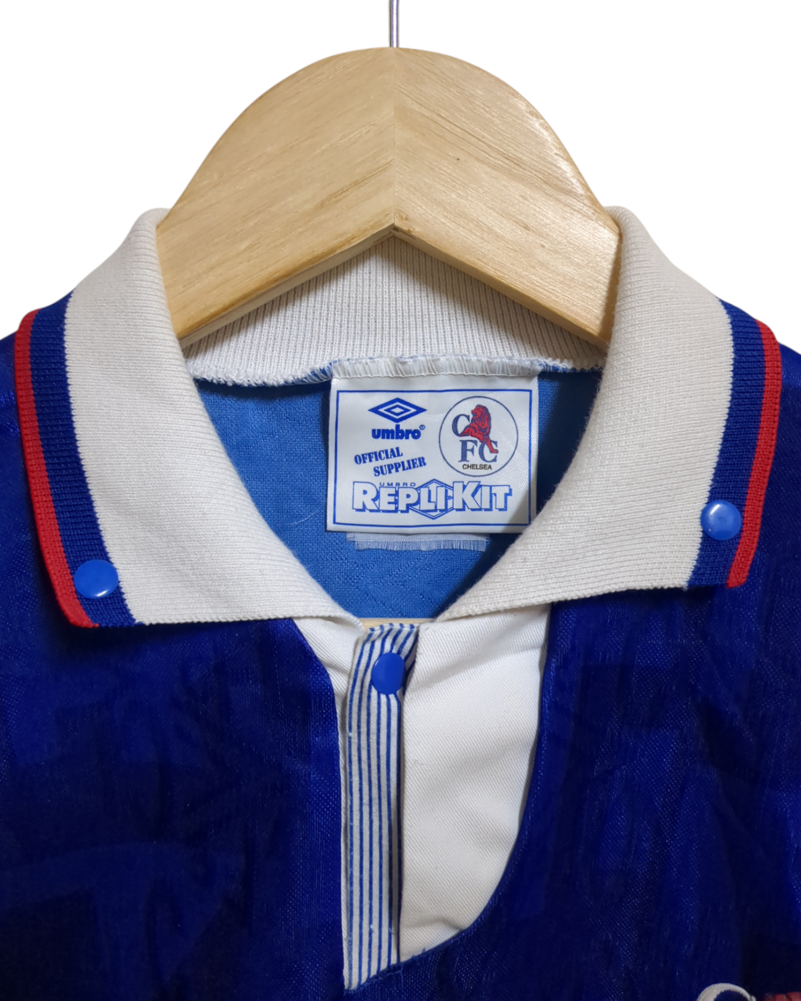 1991-93 Umbro Chelsea Home Shirt - (M)