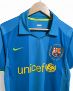 2007-09 Nike Barcelona Away Shirt - (M)
