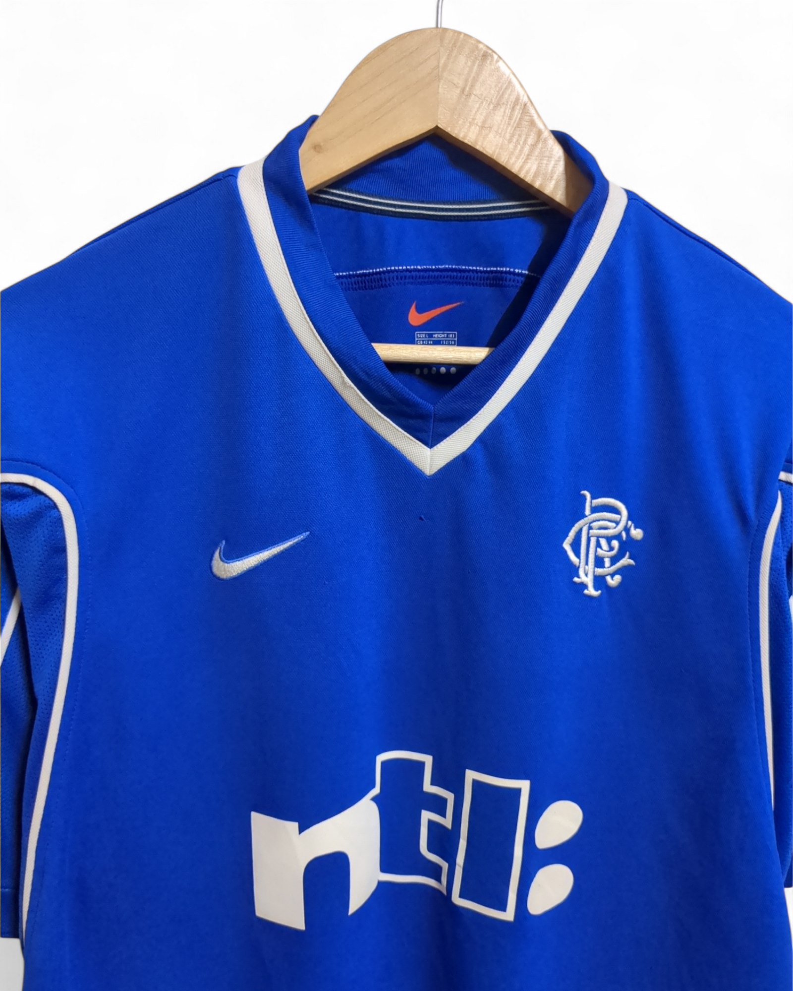 1999-01 Nike Rangers Home Shirt - (L)