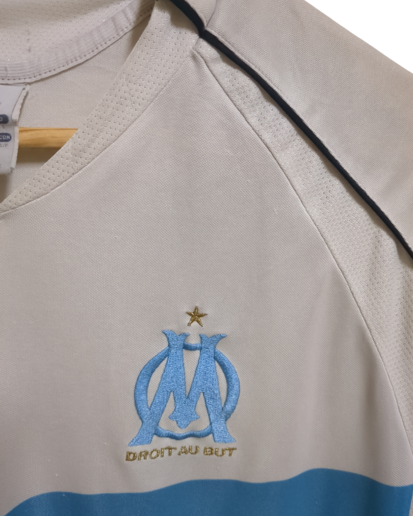 2005-06 Adidas Olympique Marseille Home Shirt - (S)