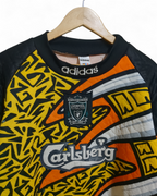 1995-96 Adidas Liverpool Goalkeeper L/S Shirt - (L)