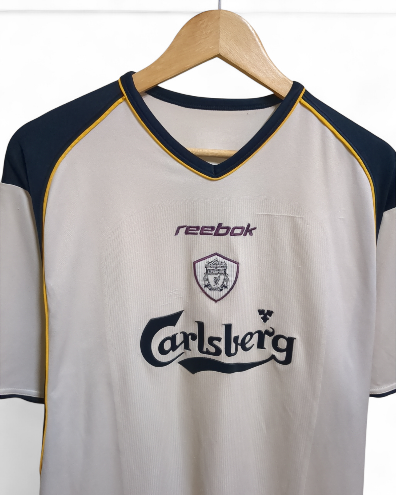 2001-03 Reebok Liverpool Away Shirt - (L)