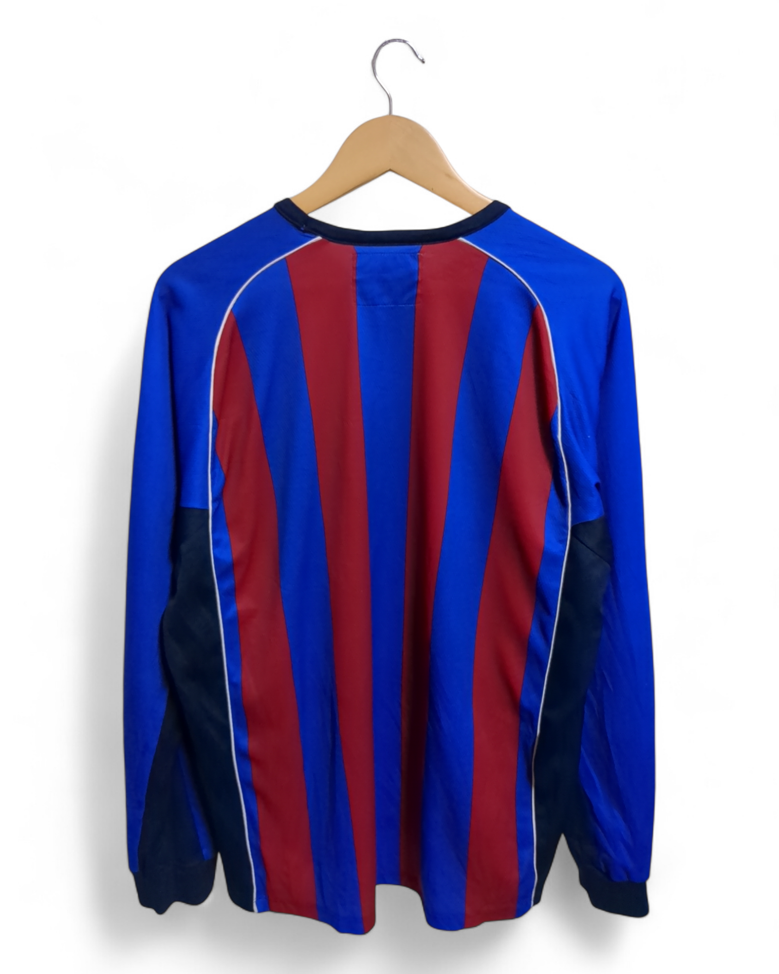 2002-03 Le Coq Sportif Crystal Palace Home L/S Shirt - (XL)