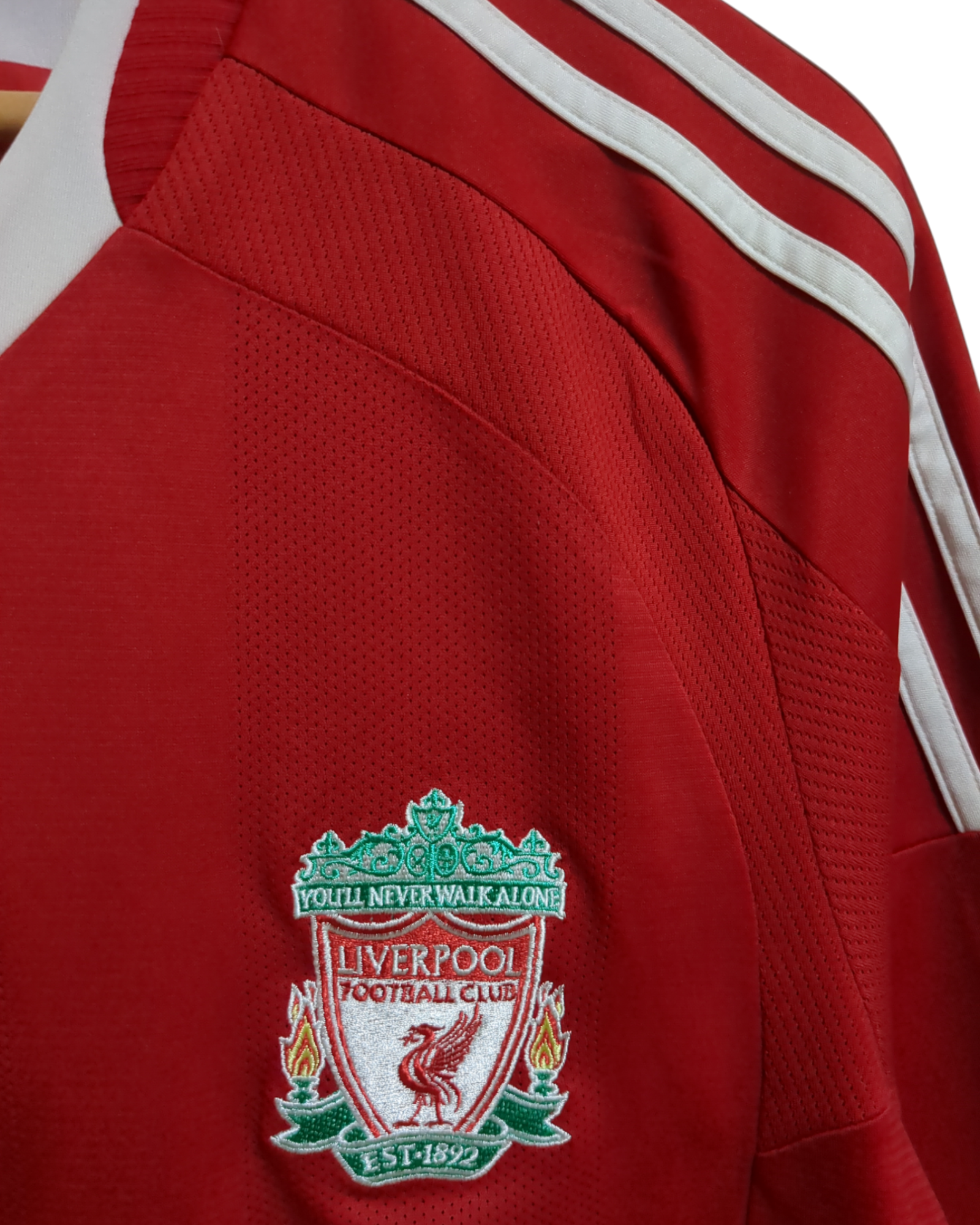 2008-10 Adidas Liverpool Home Shirt - (L)