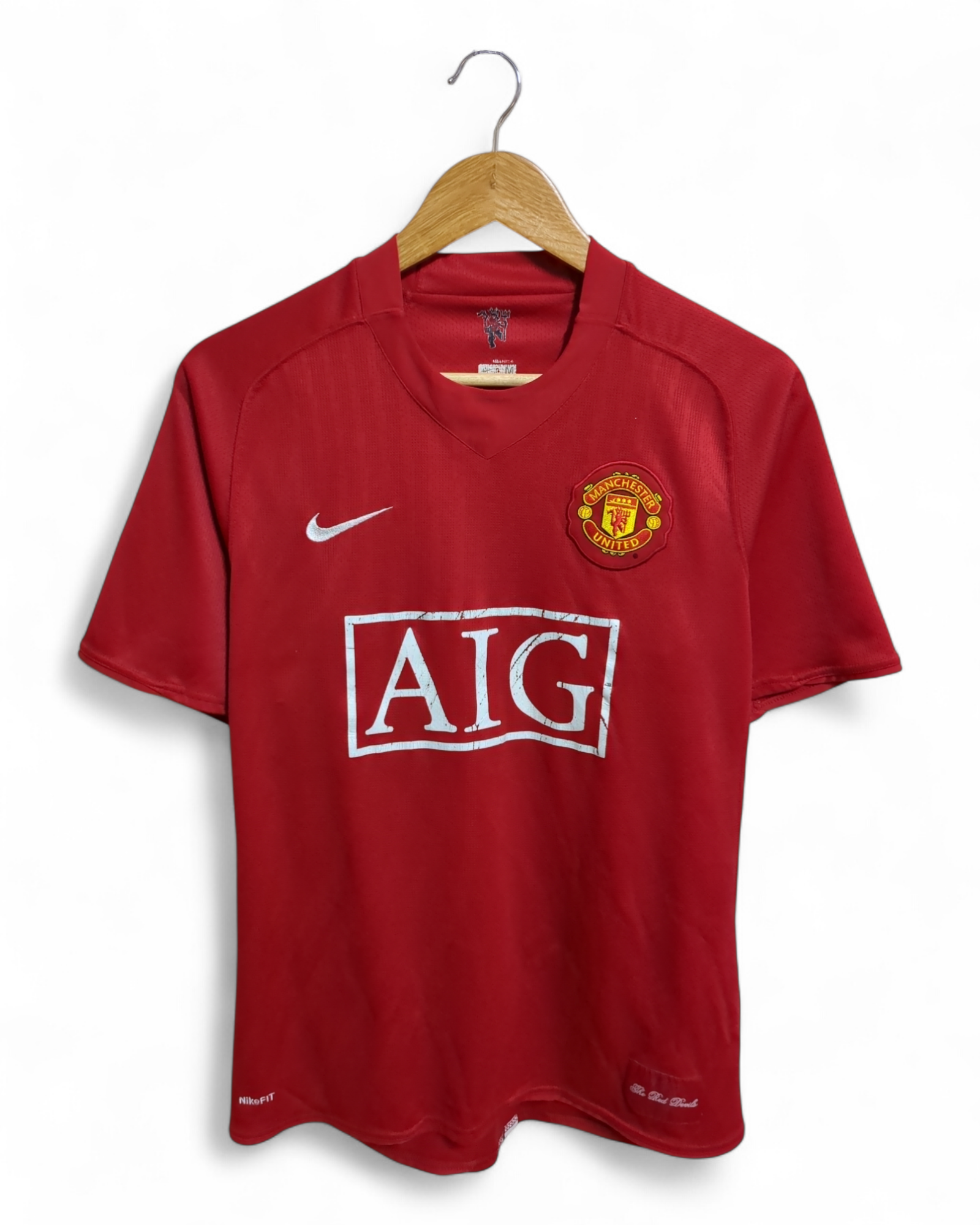 2007-09 Manchester United Home Shirt - (M)