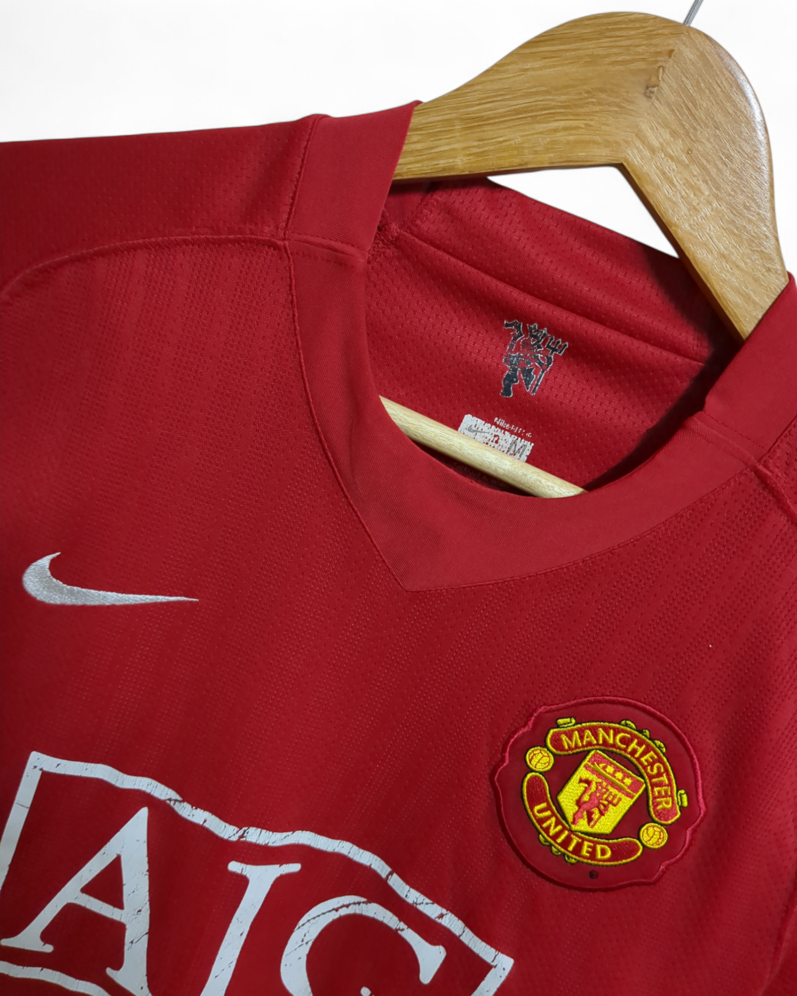 2007-09 Manchester United Home Shirt - (M)