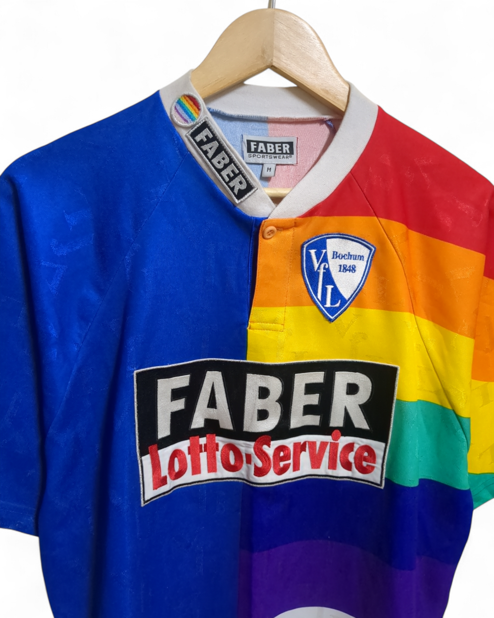 1997-99 Faber VFL Bochum Home Shirt - (L)