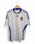 2009-10 Real Zaragoza Adidas Player Issue Home Shirt - (L)