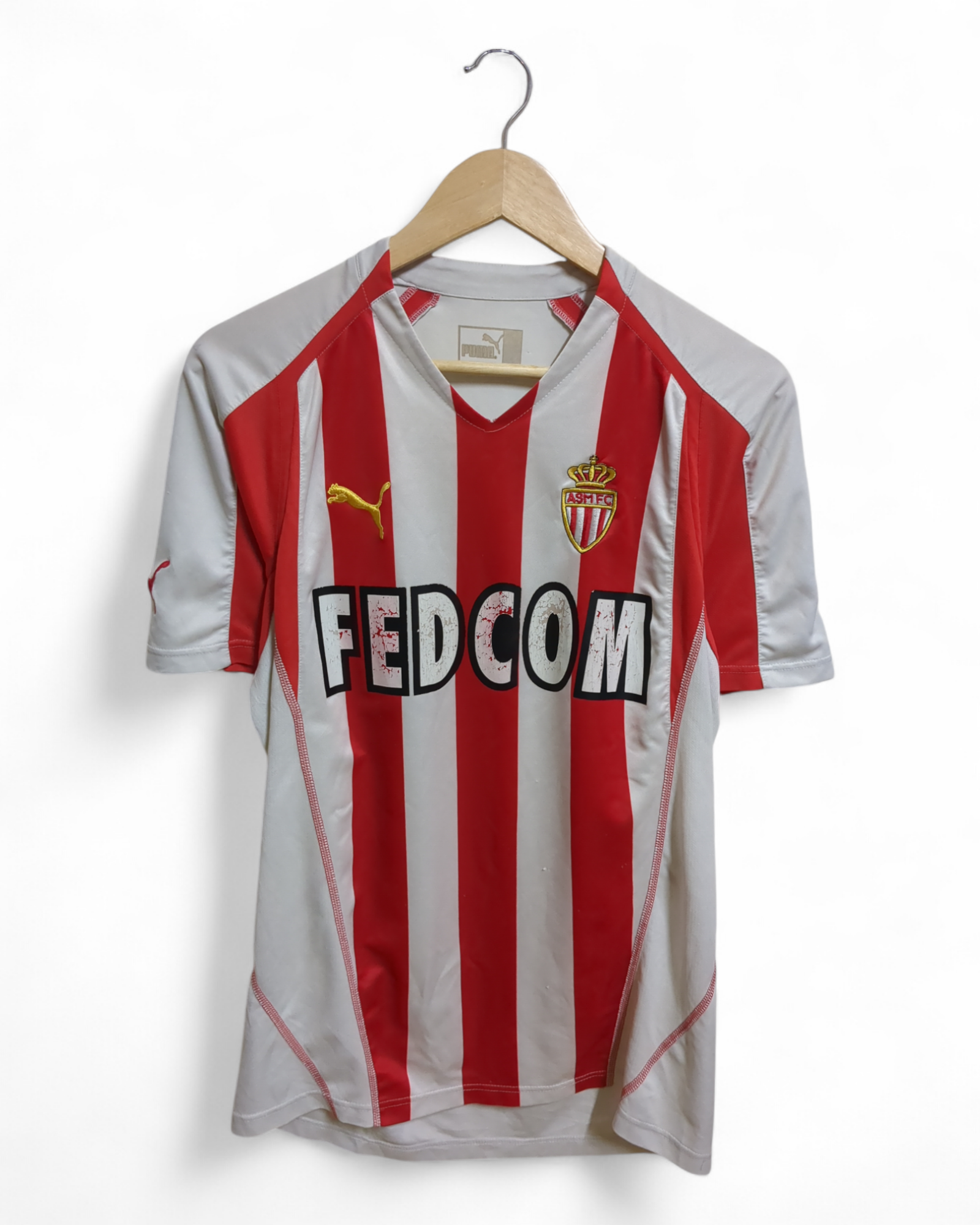 2005-06 Puma AS Monaco European Home Shirt - (M)