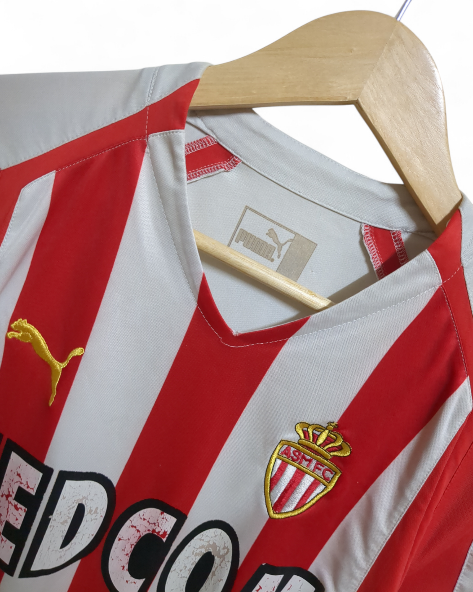 2005-06 Puma AS Monaco European Home Shirt - (M)