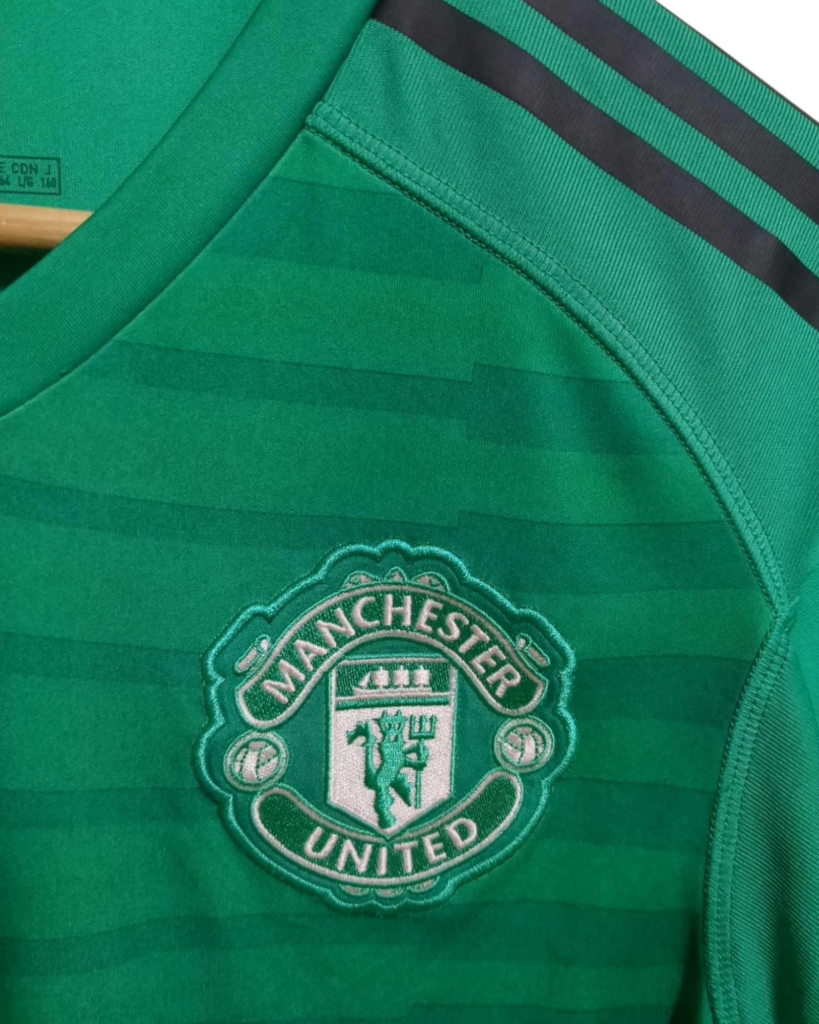 2018-19 Adidas Manchester United Goalkeeper L/S Shirt - (S)