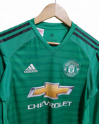 2018-19 Adidas Manchester United Goalkeeper L/S Shirt - (S)