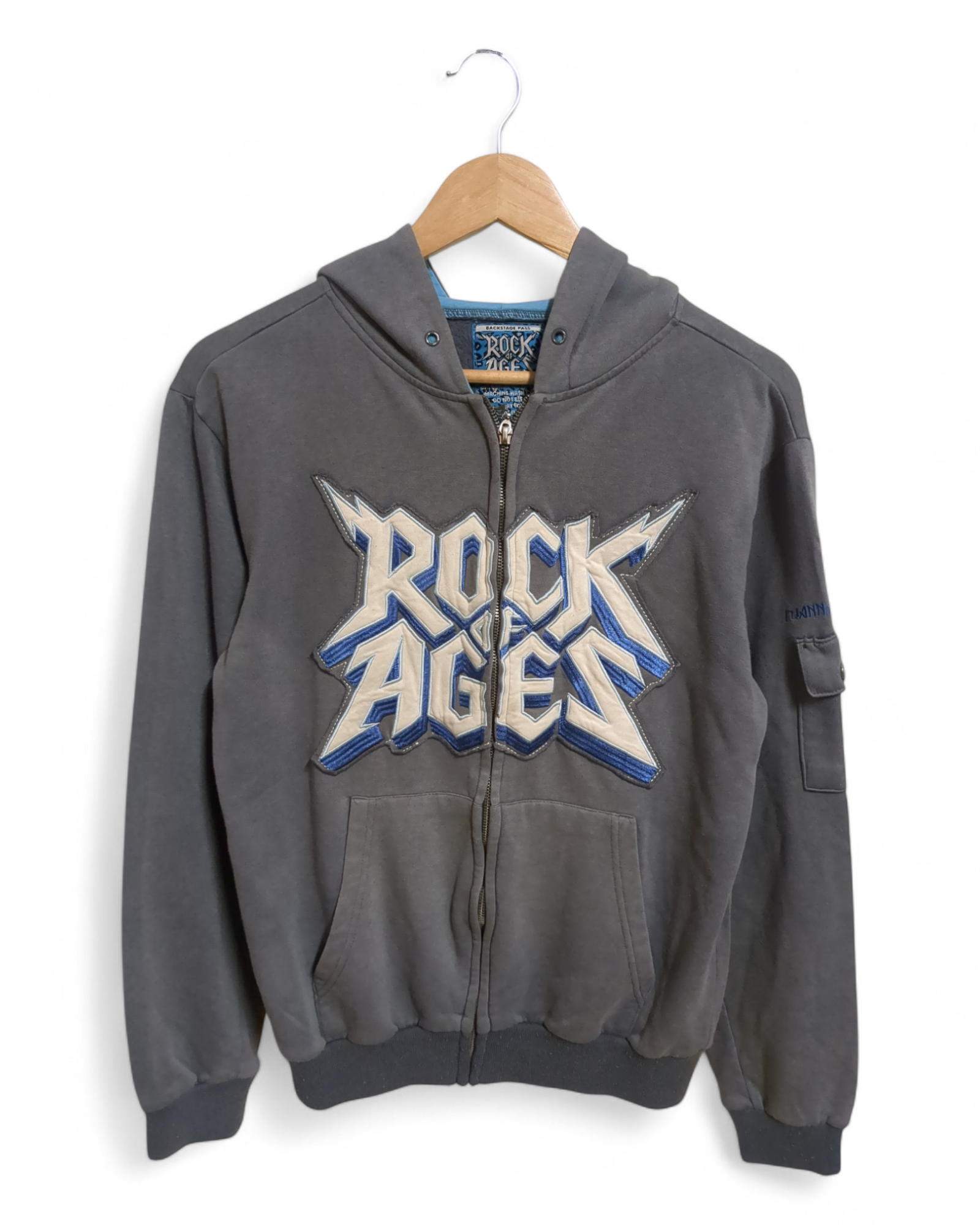 Rock of Ages Hooded Zip Jacket - (M)
