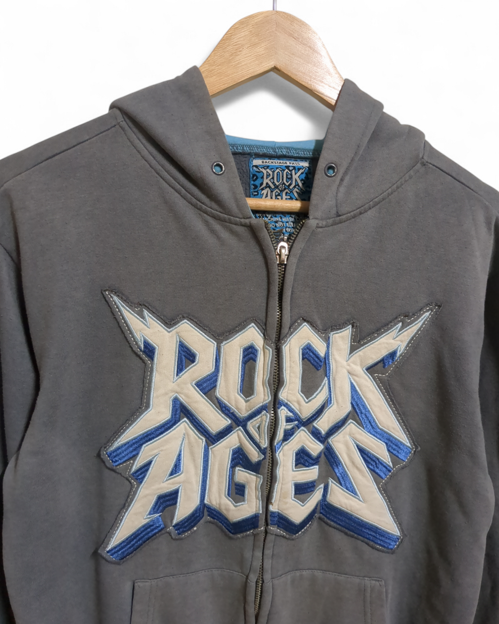 Rock of Ages Hooded Zip Jacket - (M)