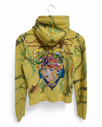 Ed Hardy Geisha Hooded Zip Jacket - (XS)