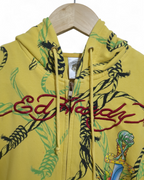 Ed Hardy Geisha Hooded Zip Jacket - (XS)
