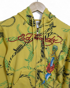 Ed Hardy Geisha Hooded Zip Jacket - (XS)