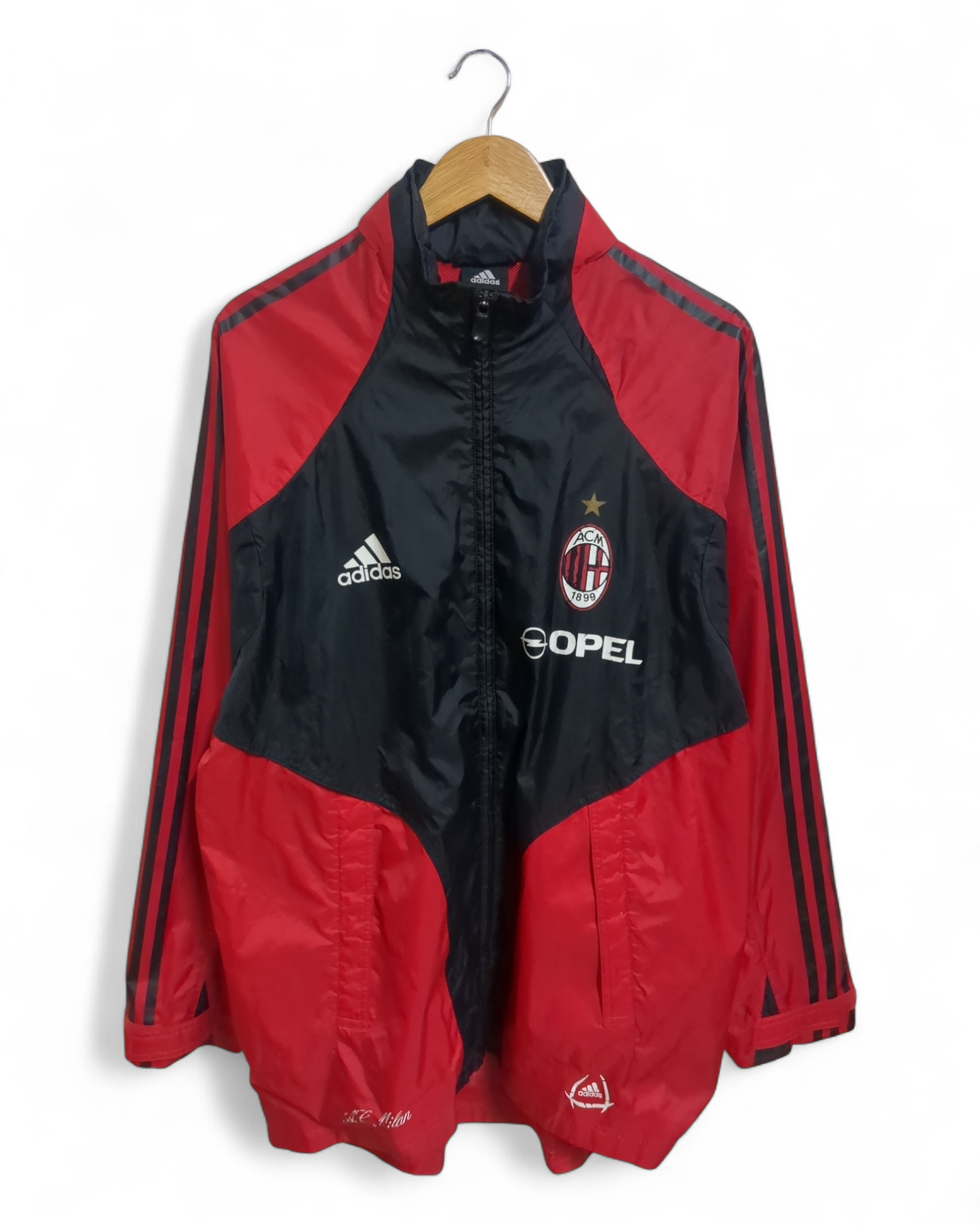 2004-05 Adidas AC Milan Rain Jacket - (XL)