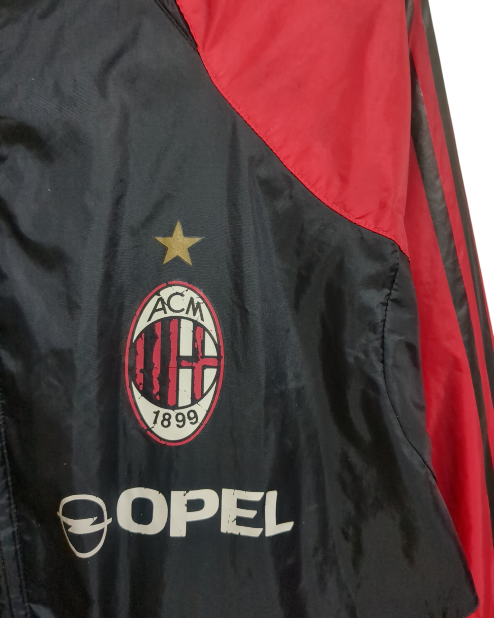 2004-05 Adidas AC Milan Rain Jacket - (XL)