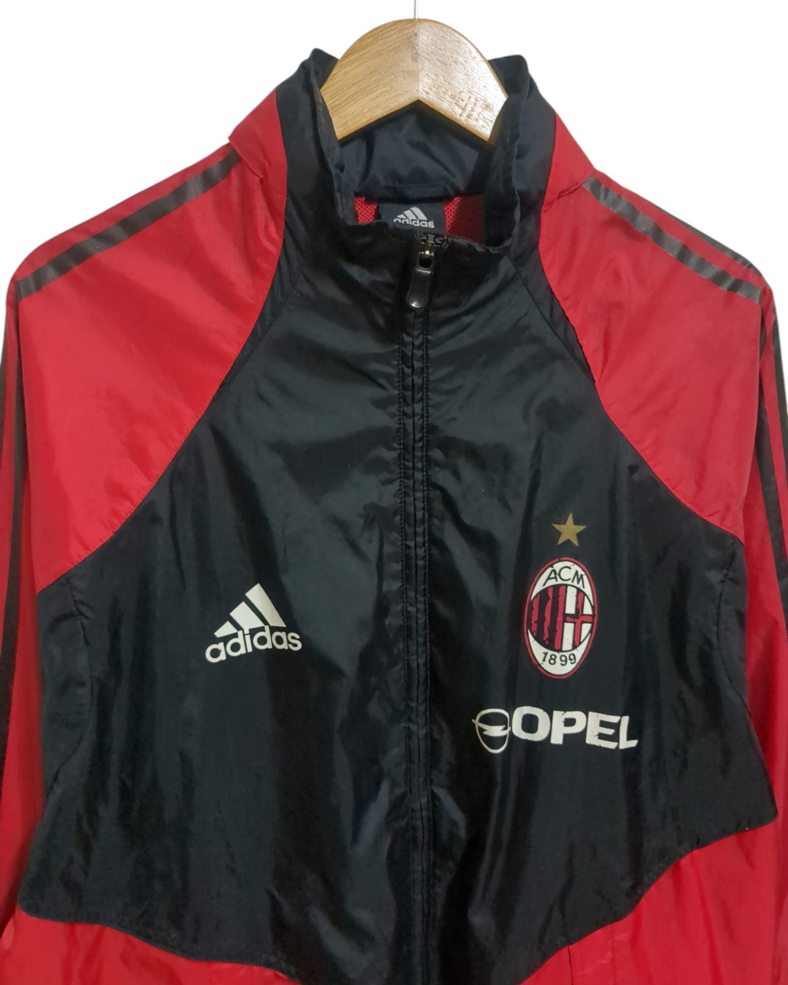 2004-05 Adidas AC Milan Rain Jacket - (XL)