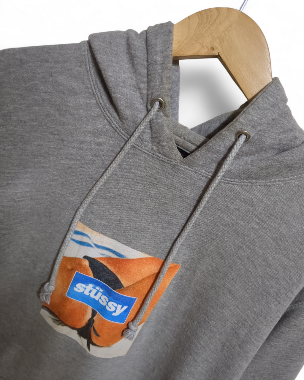 Stussy Graphic Logo Hooded Sweatshirt - (L)