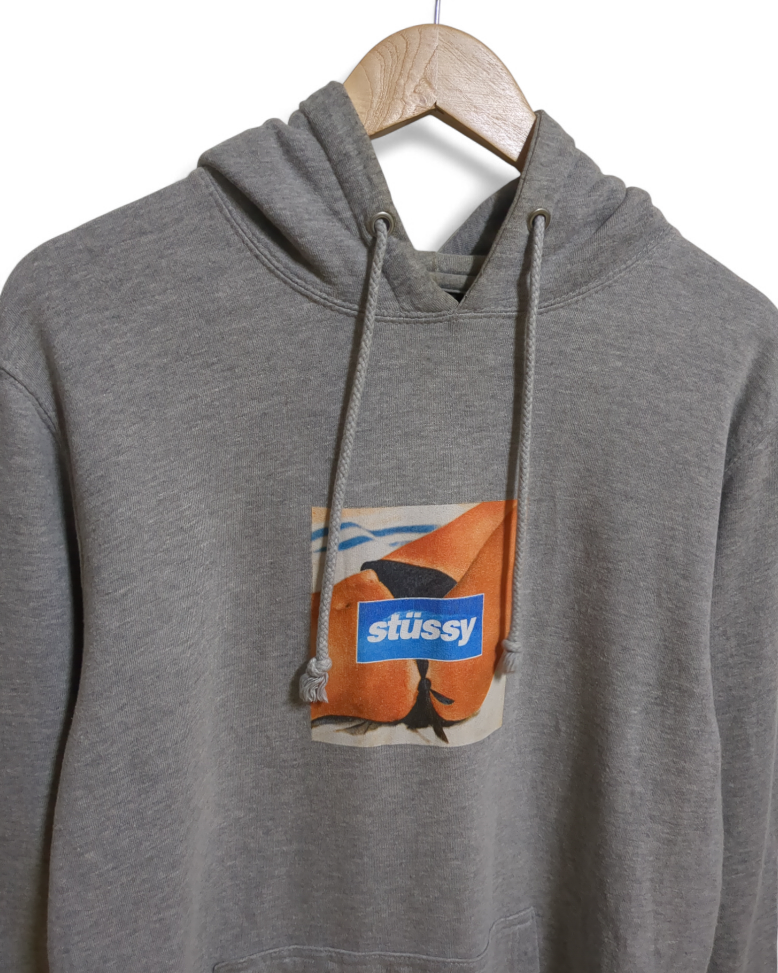 Stussy Graphic Logo Hooded Sweatshirt - (L)