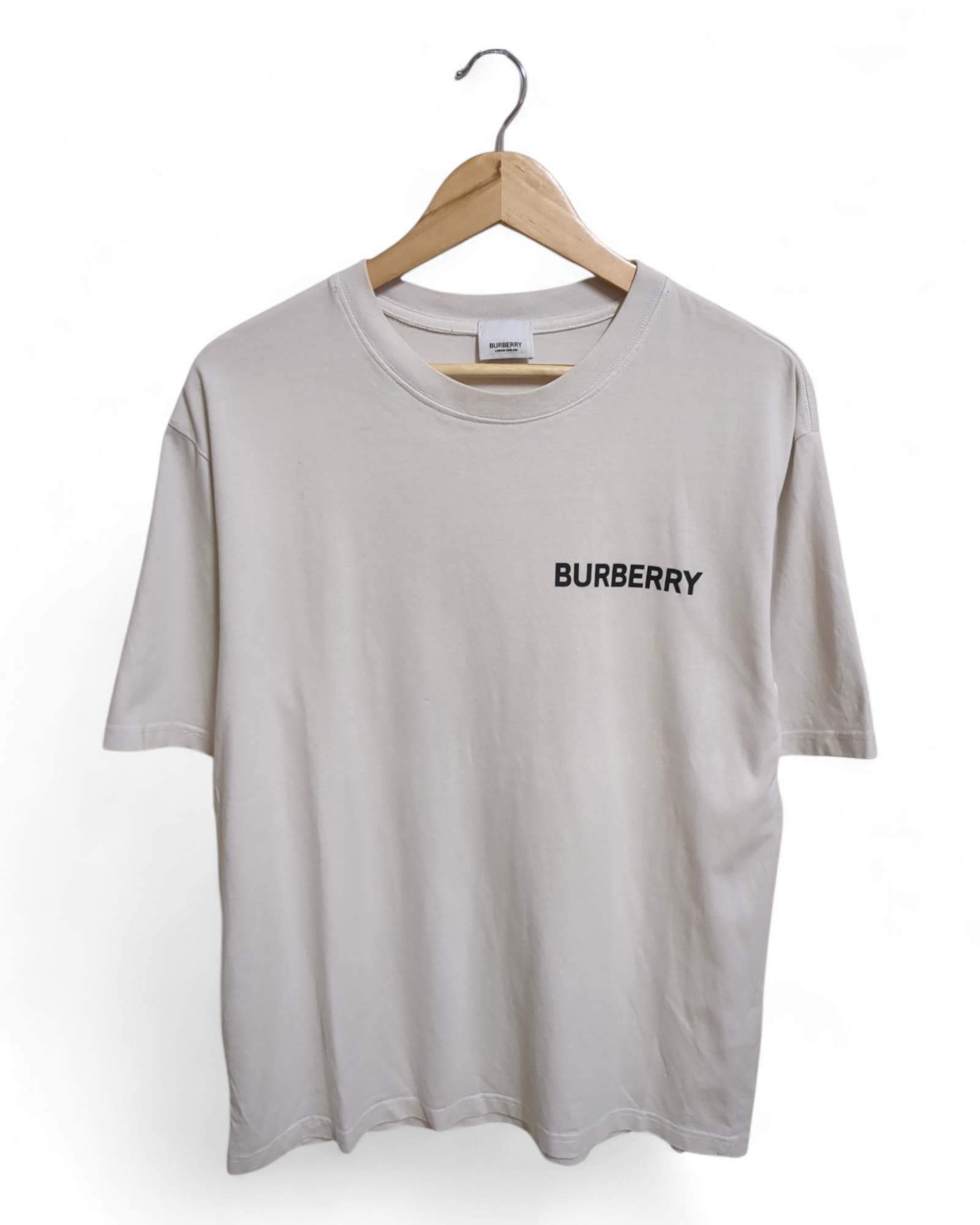 Burberry Back Monogram Motif Tee - (M)