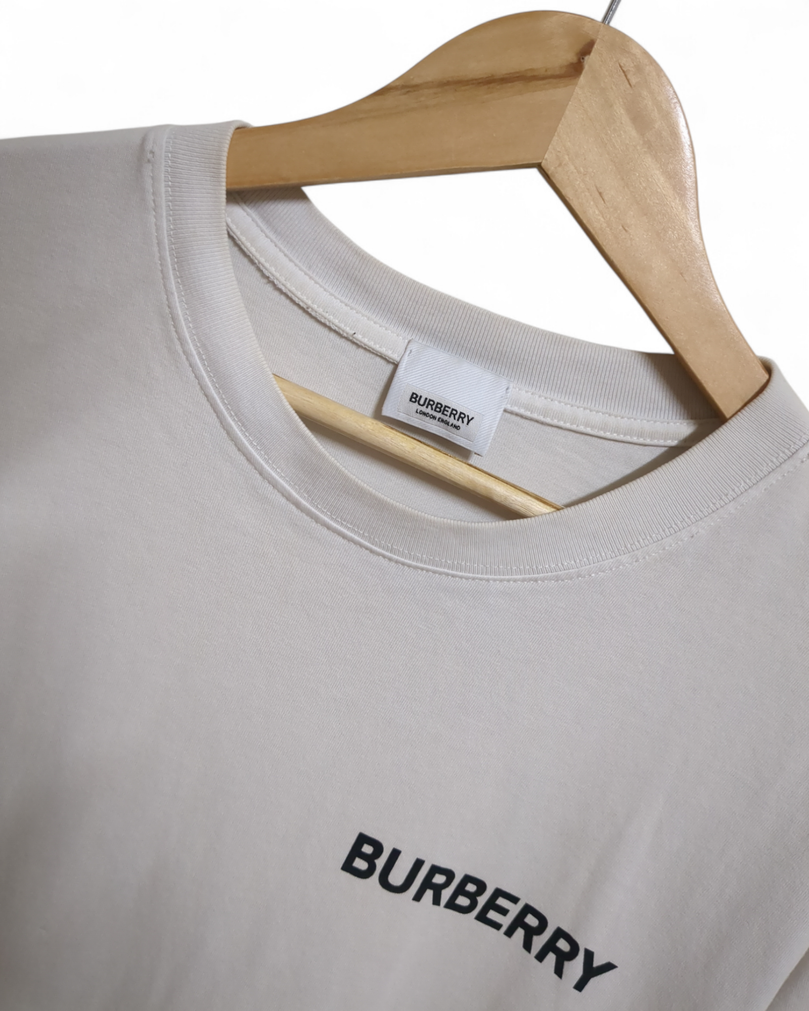 Burberry Back Monogram Motif Tee - (M)