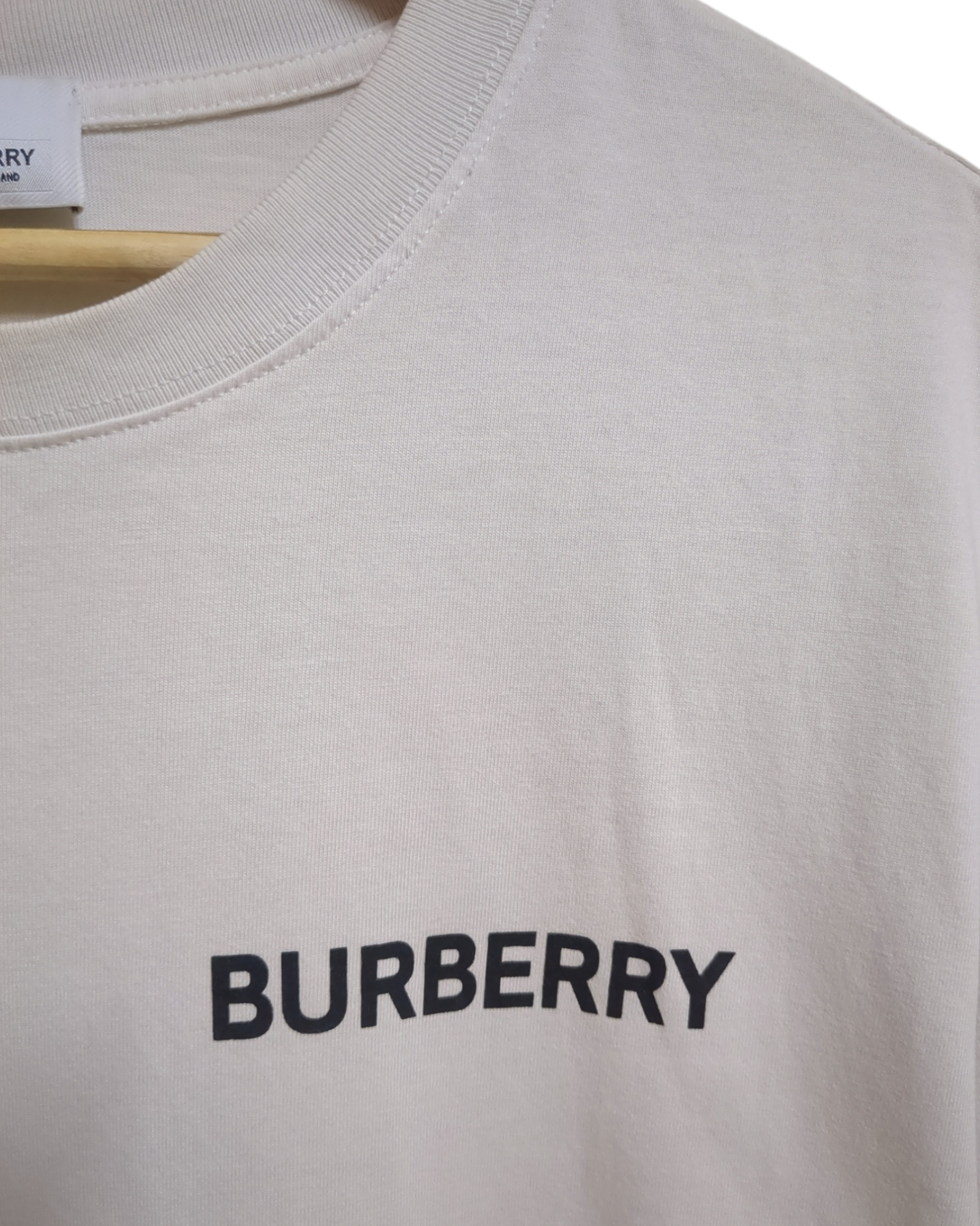 Burberry Back Monogram Motif Tee - (M)