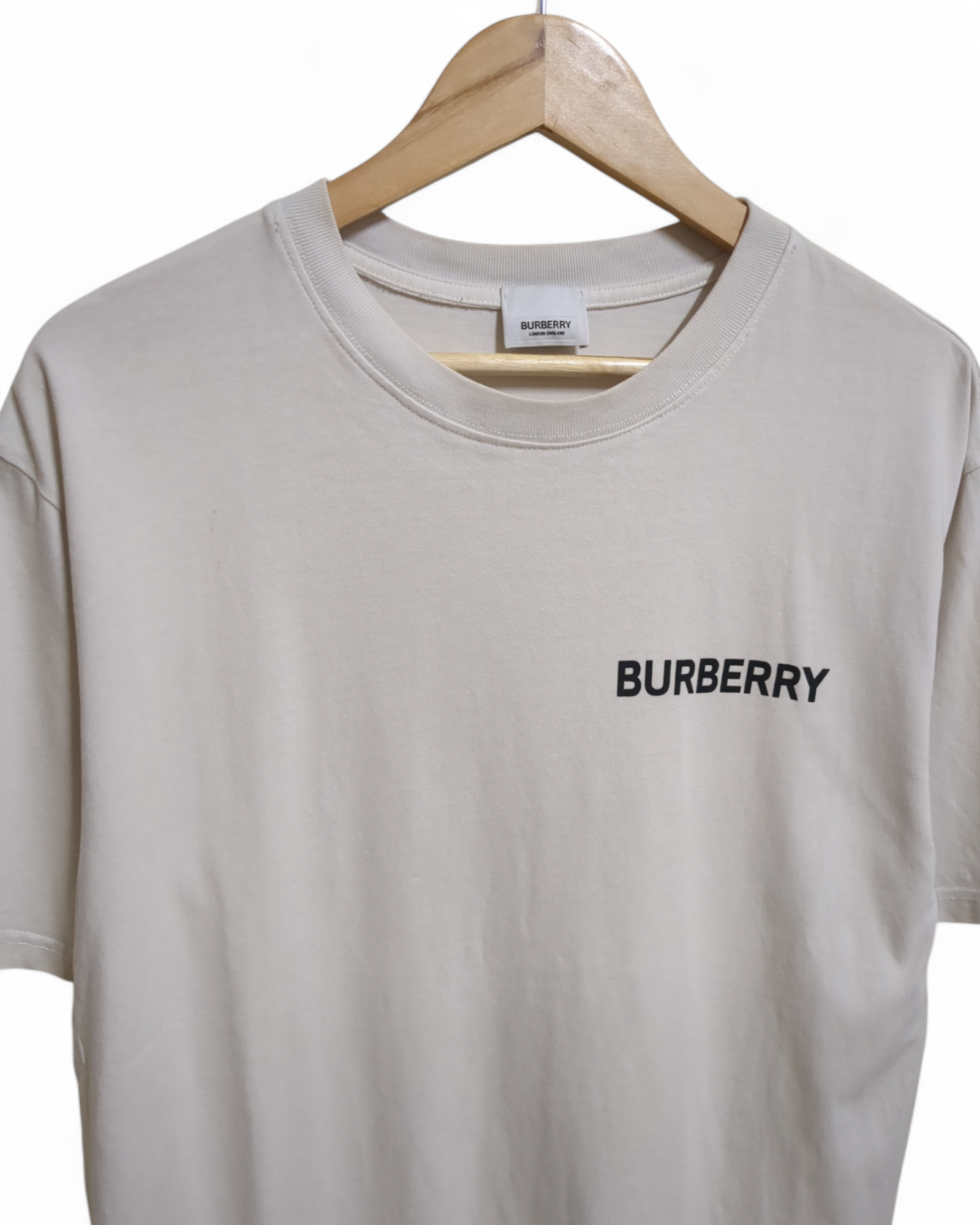 Burberry Back Monogram Motif Tee - (M)