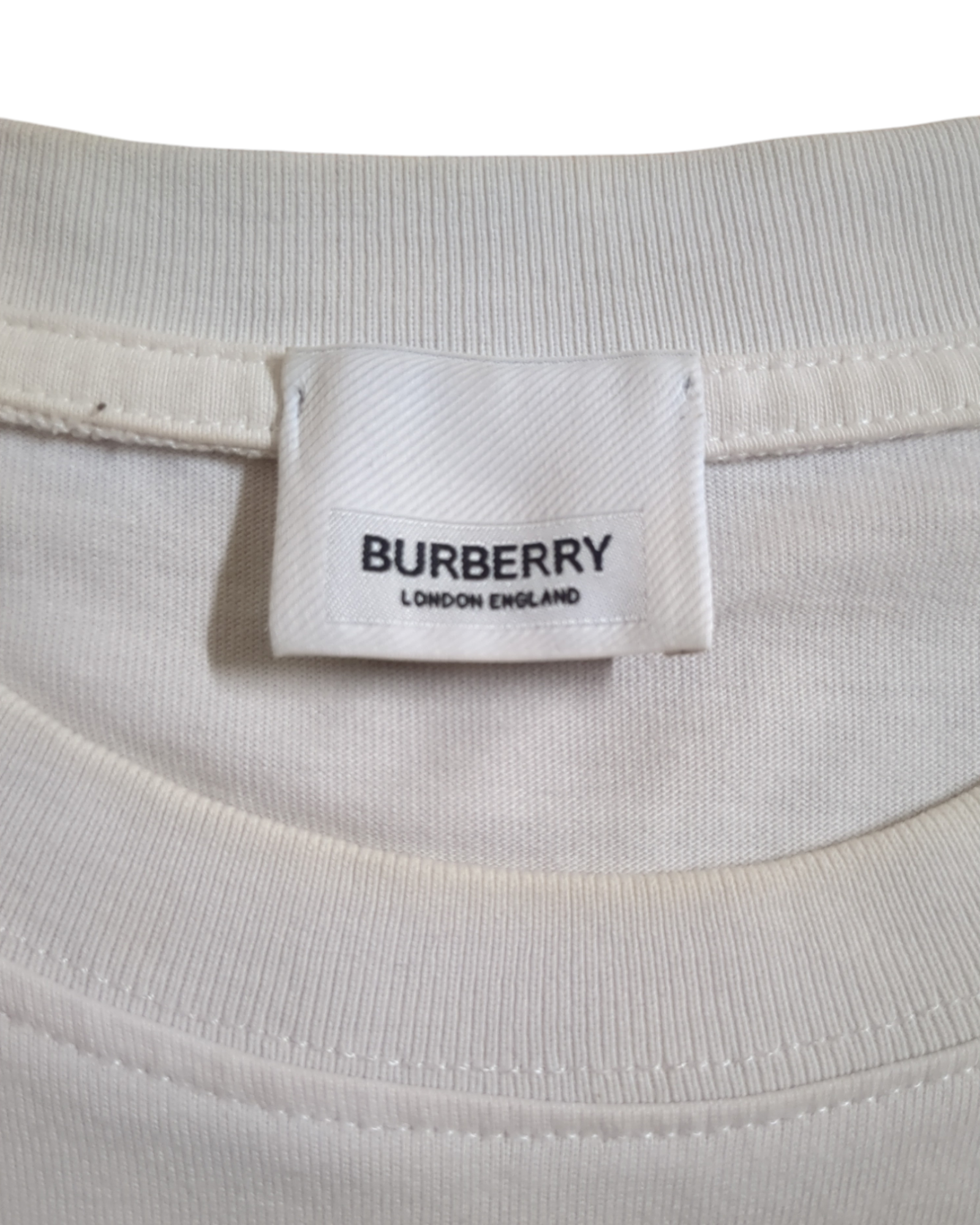 Burberry Back Monogram Motif Tee - (M)