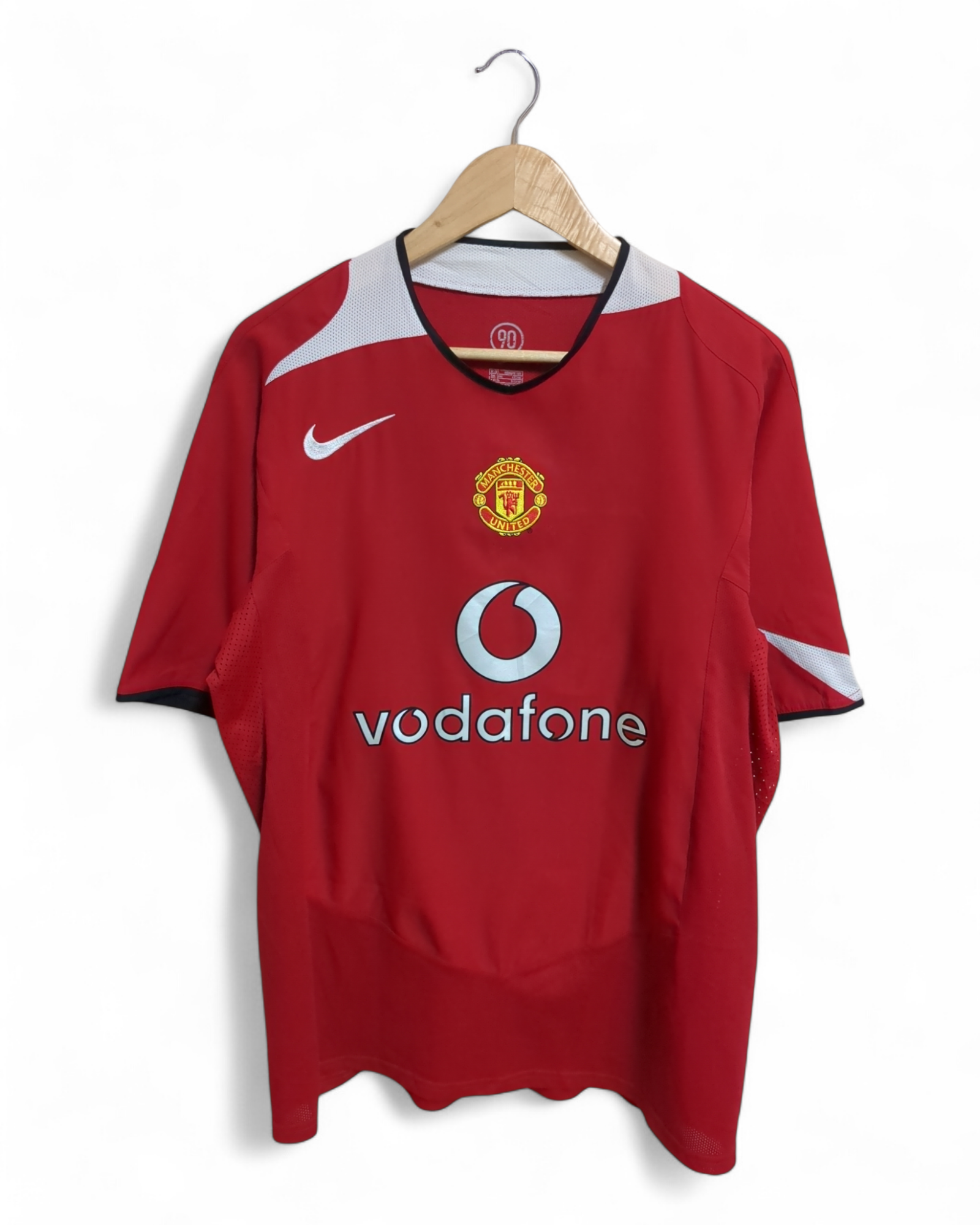 2004-06 Nike Manchester United Home Shirt #13 J.S Park - (L)