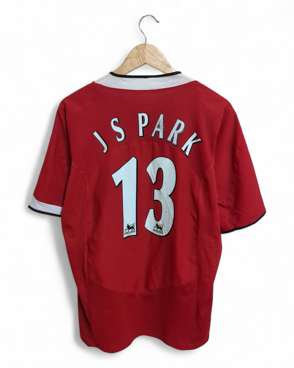 2004-06 Nike Manchester United Home Shirt #13 J.S Park - (L)