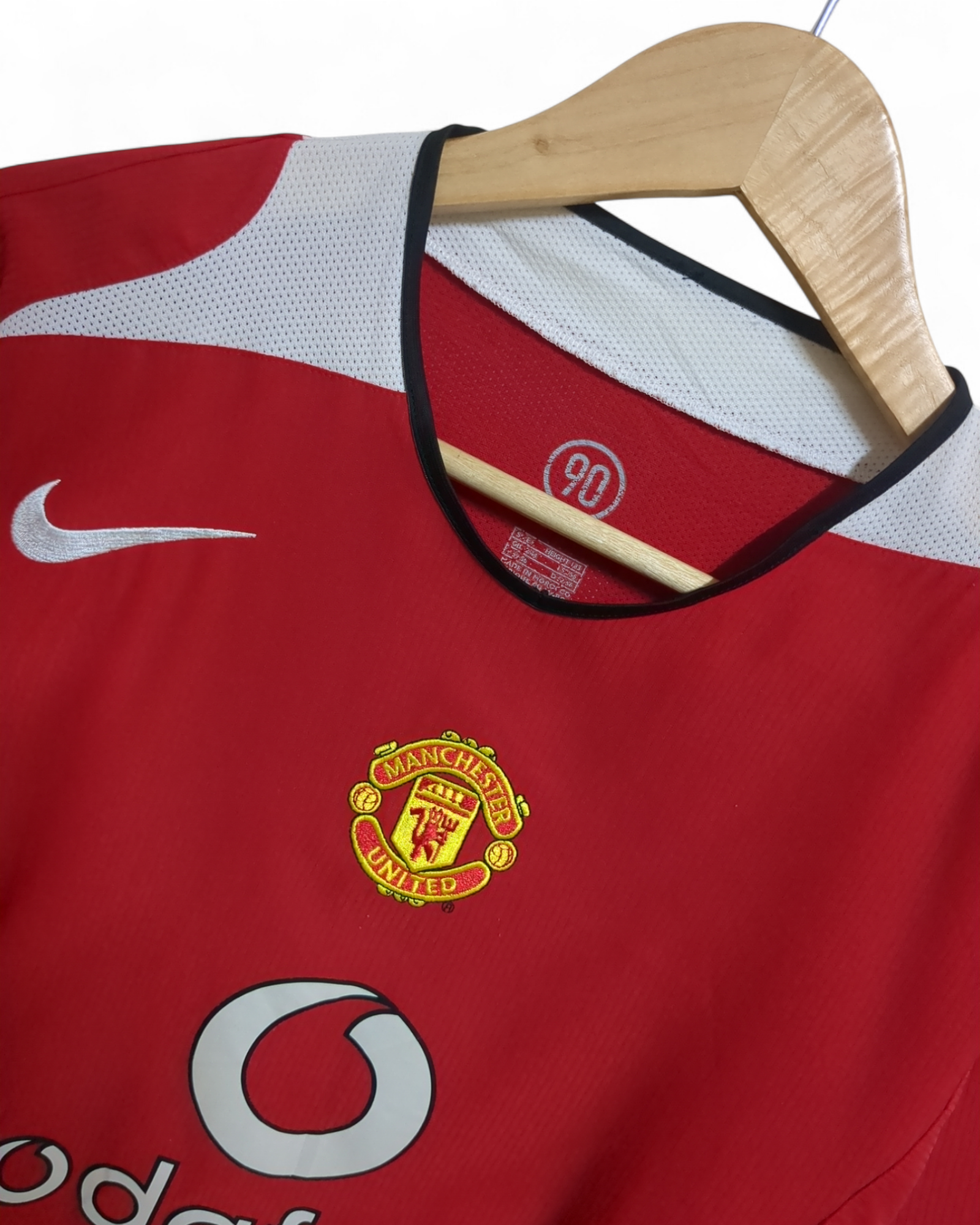 2004-06 Nike Manchester United Home Shirt #13 J.S Park - (L)