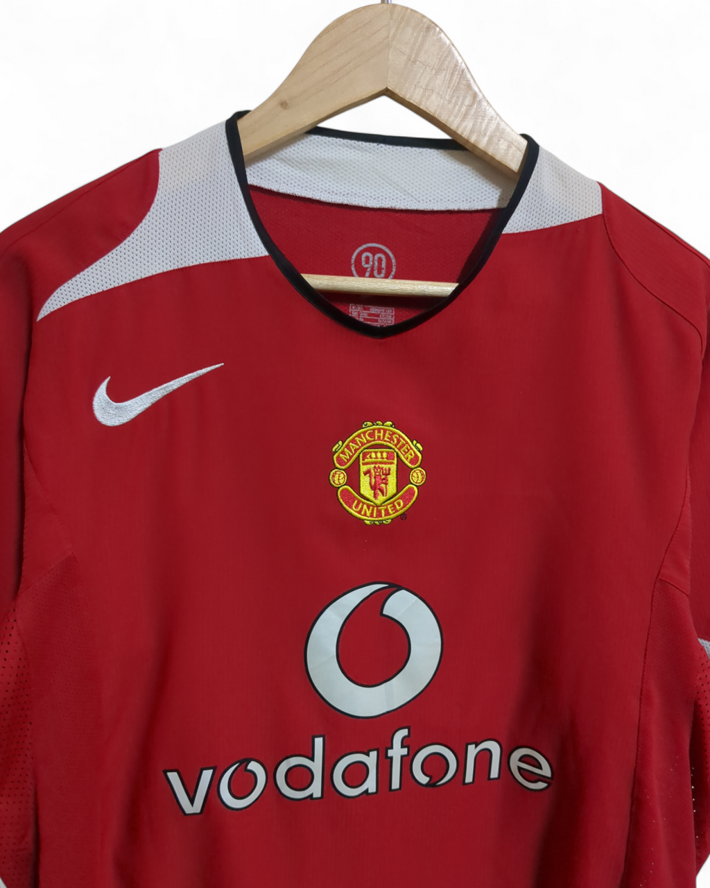 2004-06 Nike Manchester United Home Shirt #13 J.S Park - (L)