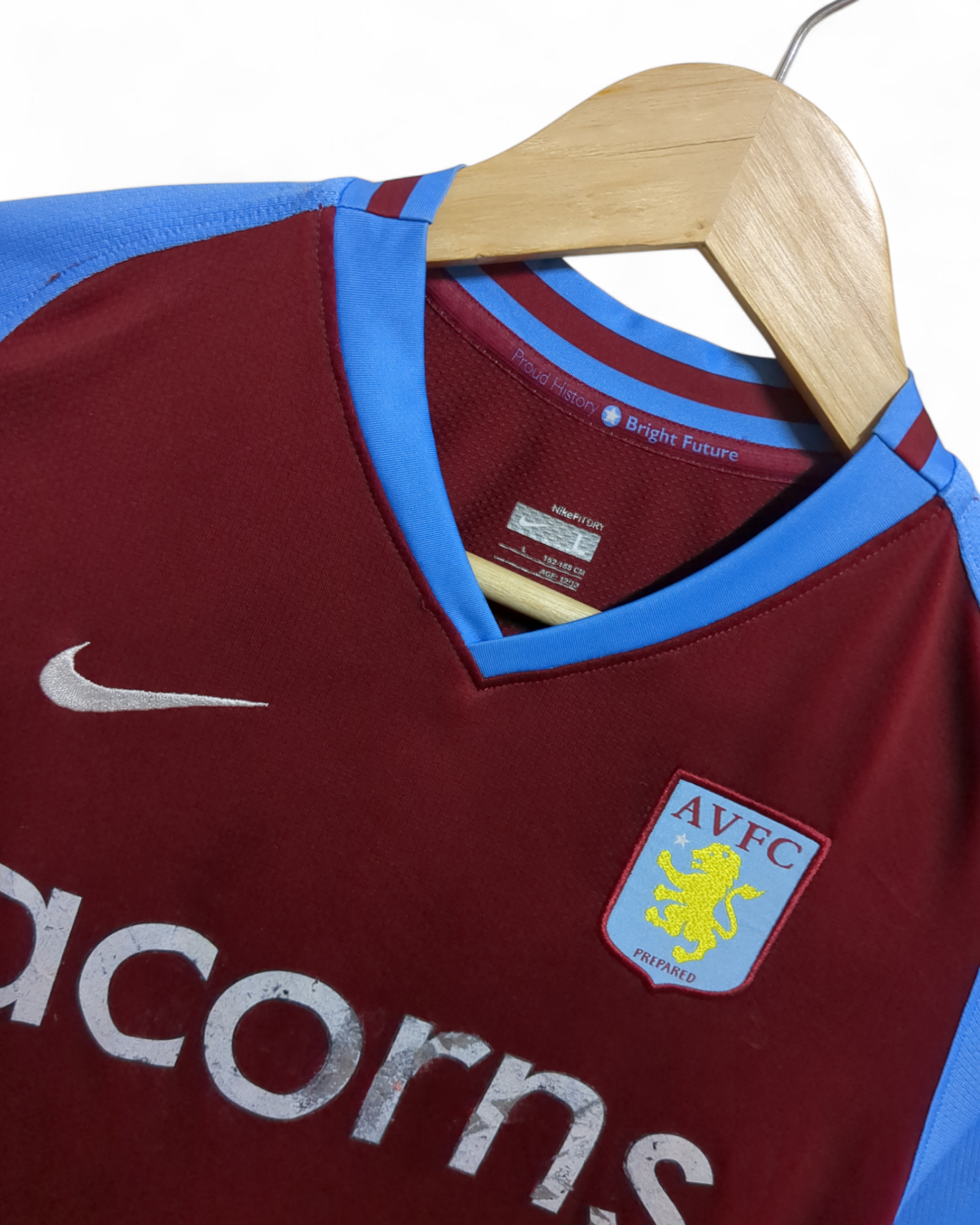 2008-09 Nike Aston Villa Home Shirt #11 Agbonlahor - (S)