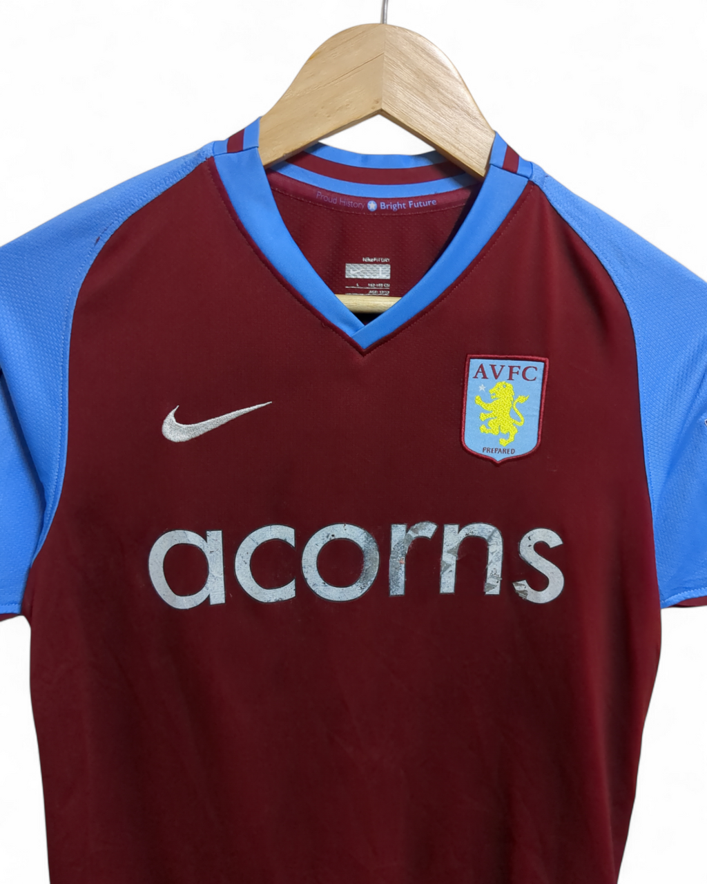 2008-09 Nike Aston Villa Home Shirt #11 Agbonlahor - (S)