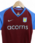 2008-09 Nike Aston Villa Home Shirt #11 Agbonlahor - (S)