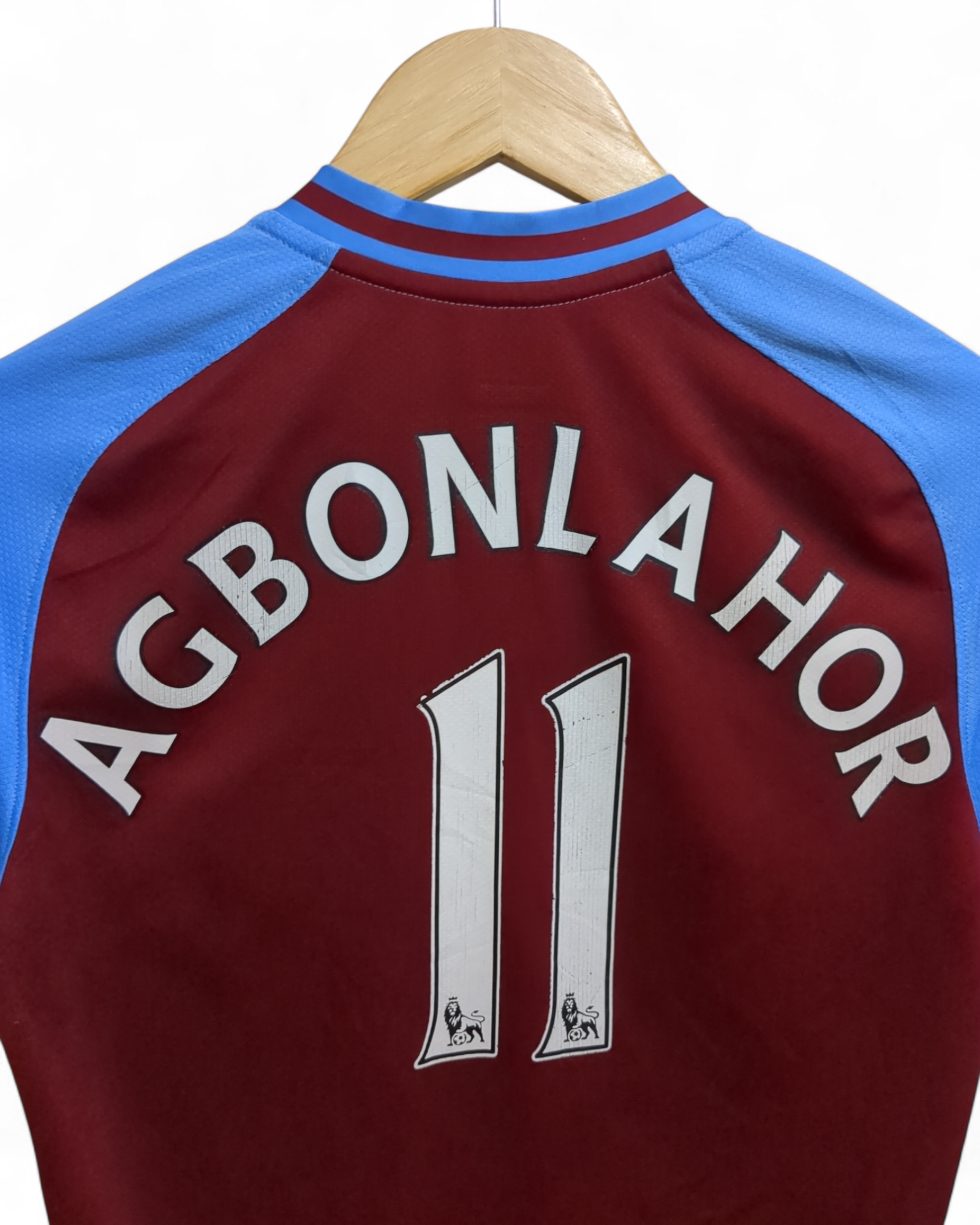 2008-09 Nike Aston Villa Home Shirt #11 Agbonlahor - (S)