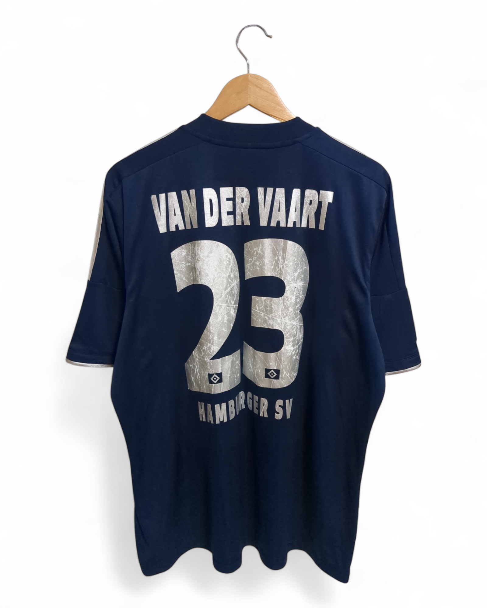 2012-13 Adidas Hamburger Away Shirt #23 Van Der Vaart - (XL)