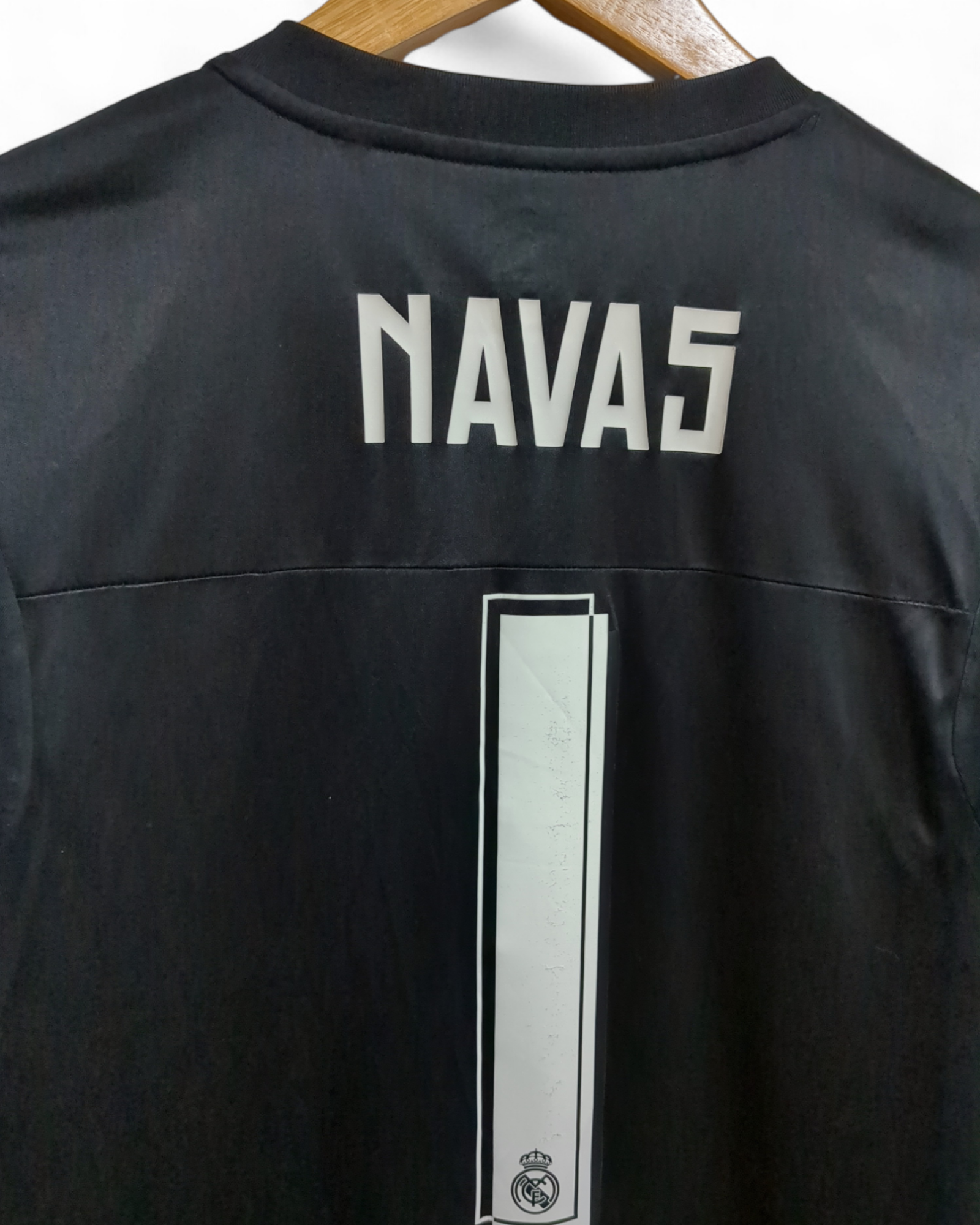 2015-16 Adidas Real Madrid Goalkeeper Shirt #1 Navas - (S)
