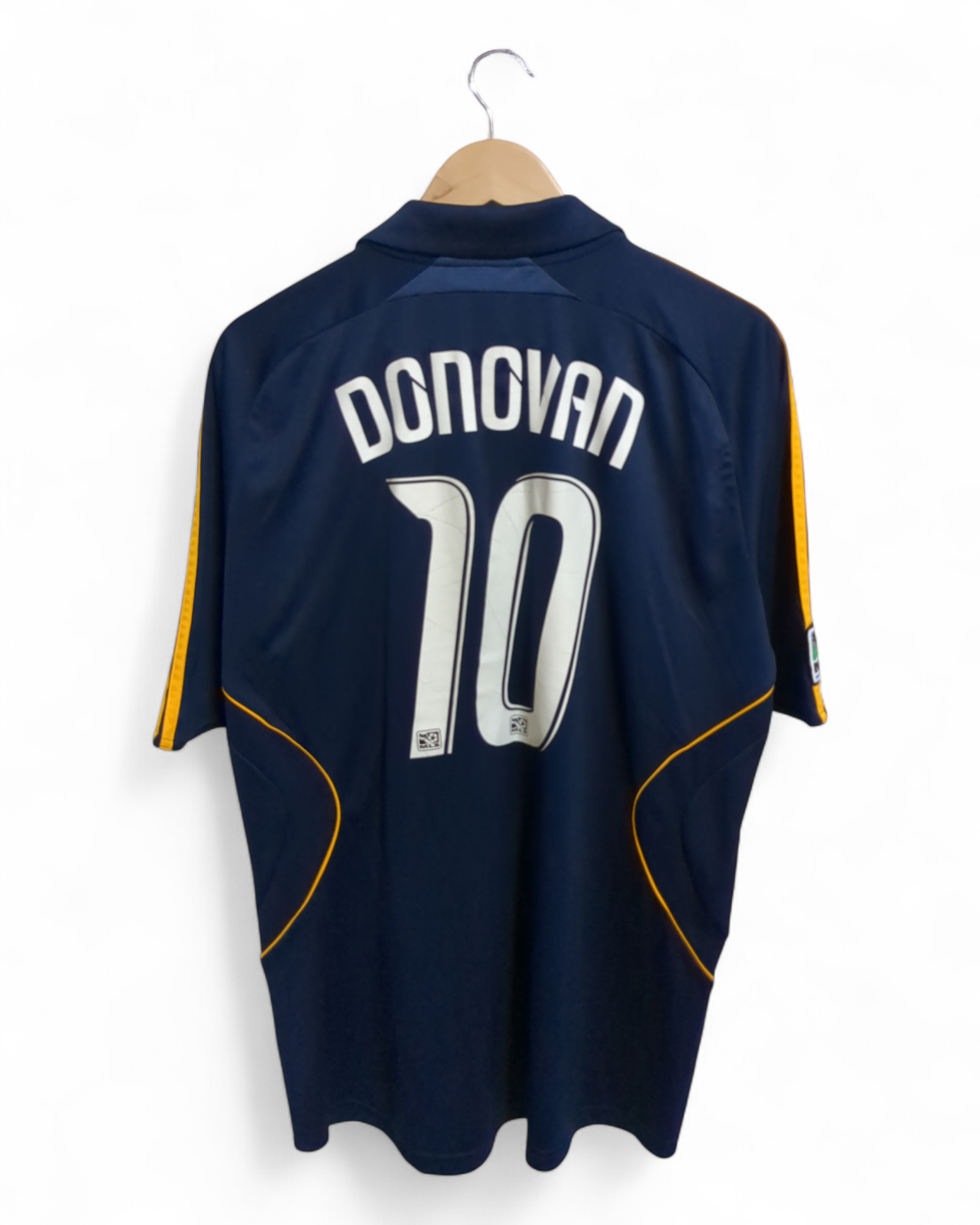 2007-08 Adidas LA Galaxy Away Shirt #10 Donovan - (L)