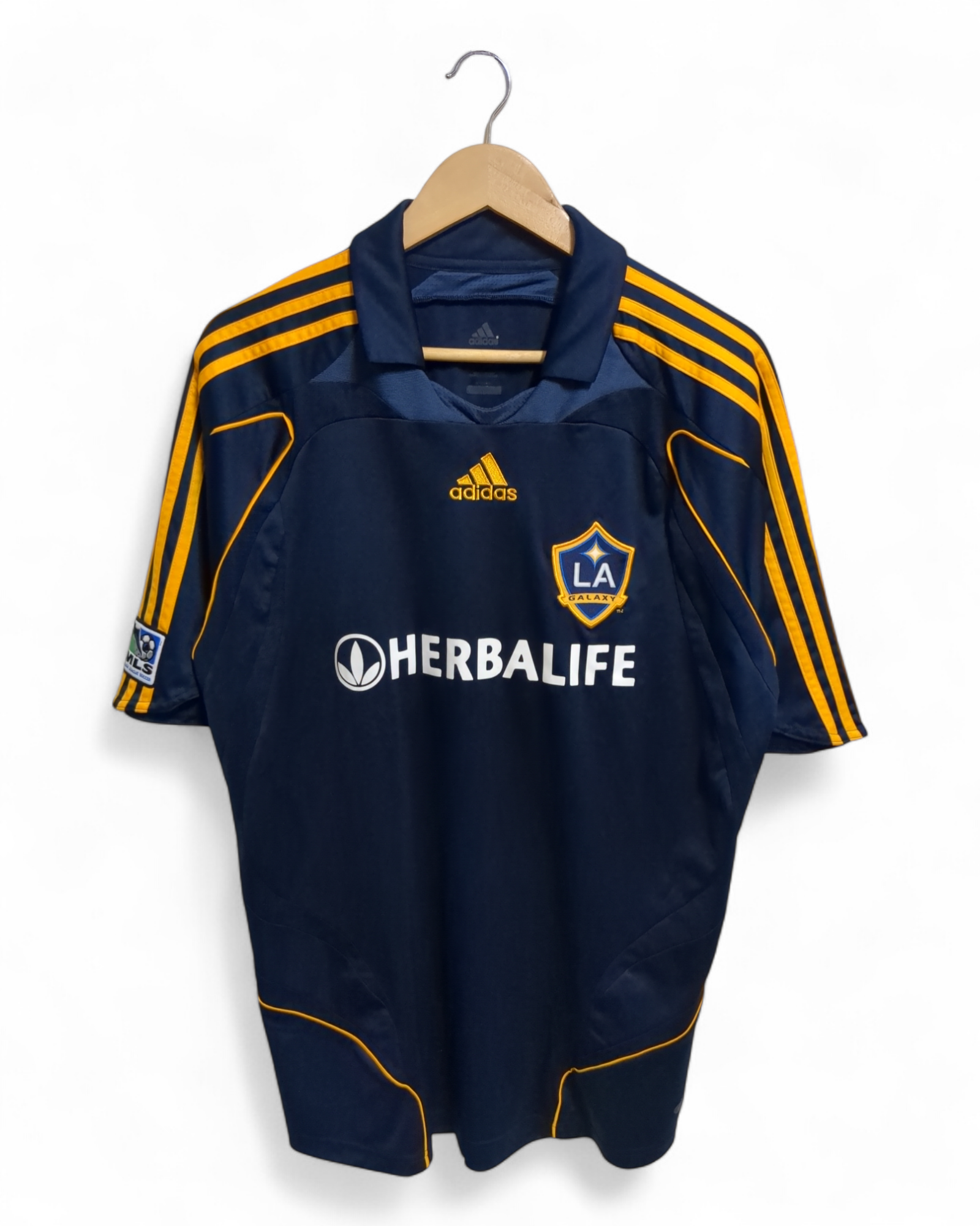 2007-08 Adidas LA Galaxy Away Shirt #10 Donovan - (L)