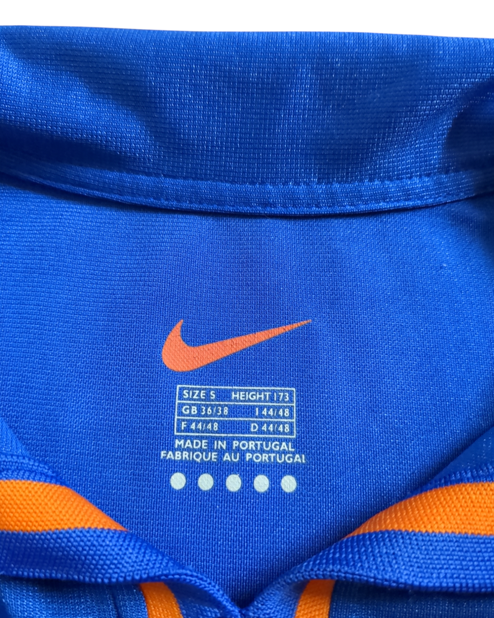2000-02 Nike Netherlands Away Shirt #7 - (M)