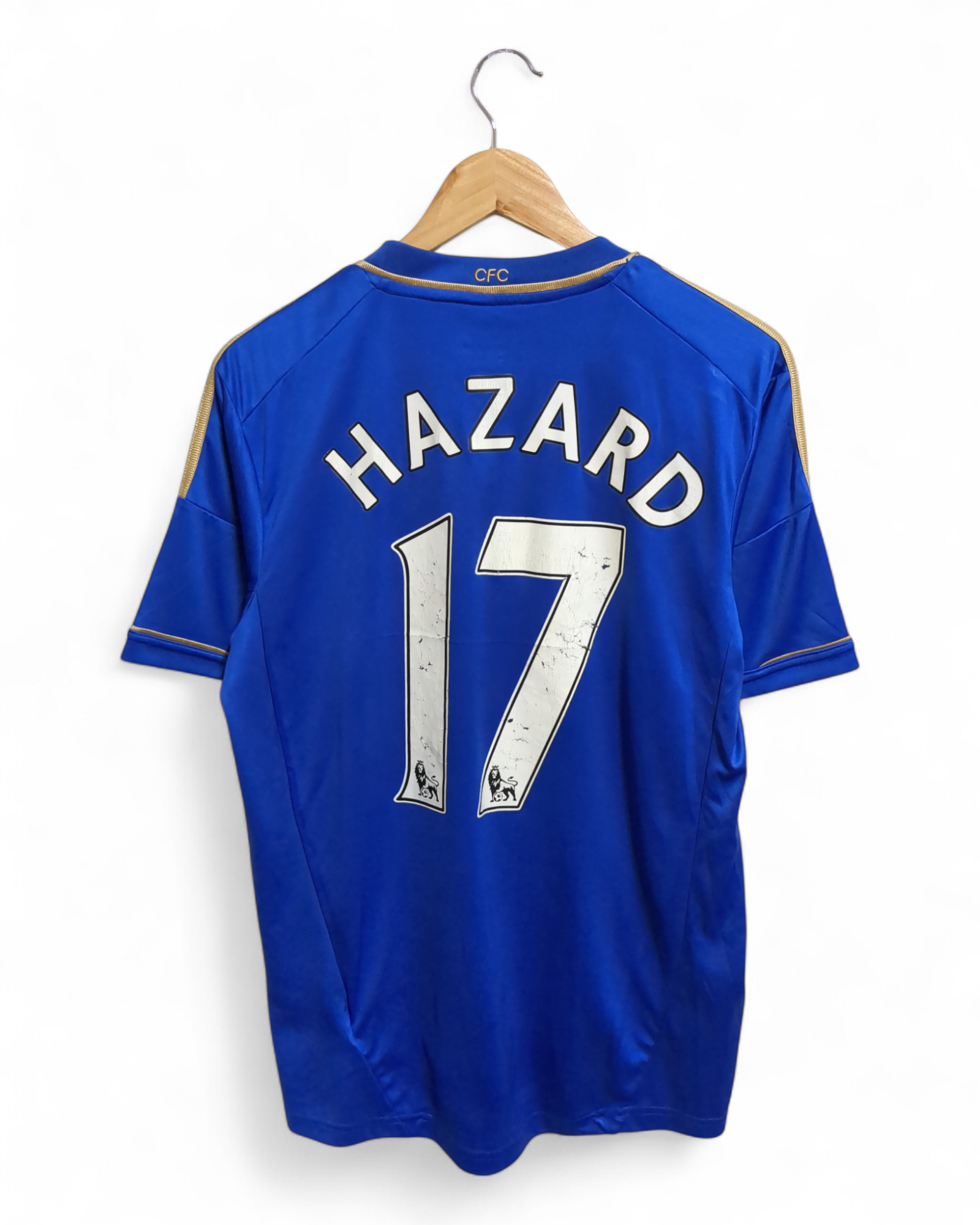 2012-13 Adidas Chelsea Home Shirt #17 Hazard - (M)