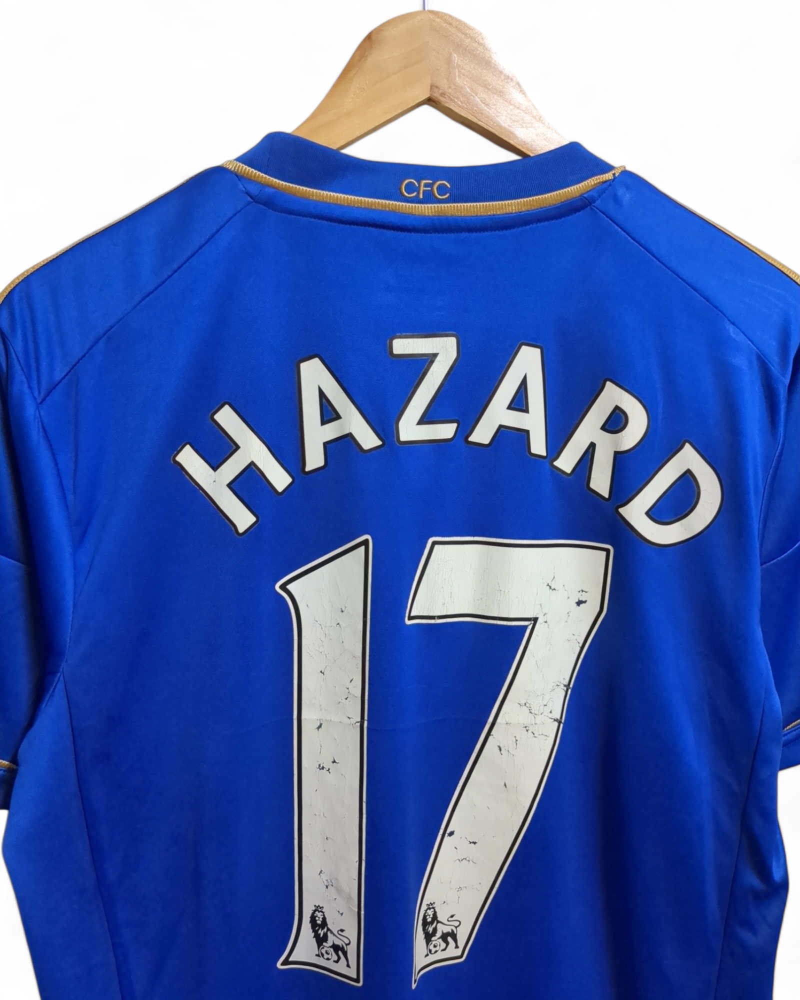2012-13 Adidas Chelsea Home Shirt #17 Hazard - (M)