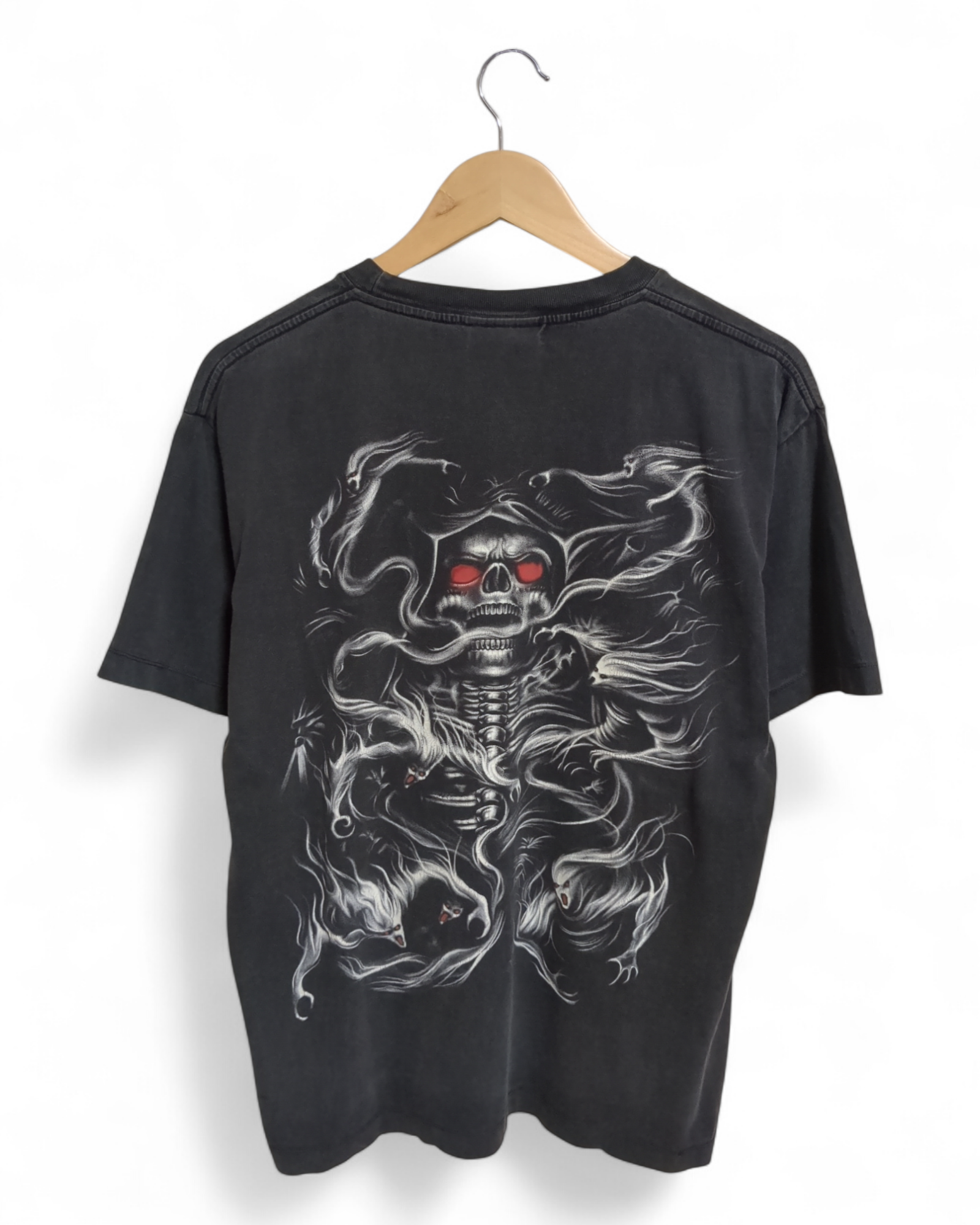 Rock Chang 90s Skull Graphic Tee - (L)