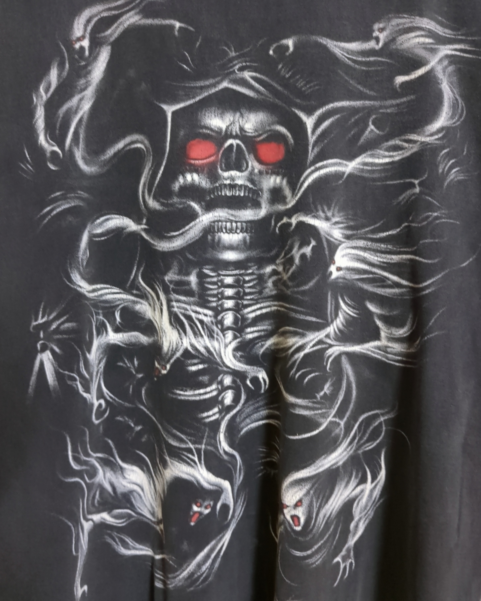 Rock Chang 90s Skull Graphic Tee - (L)