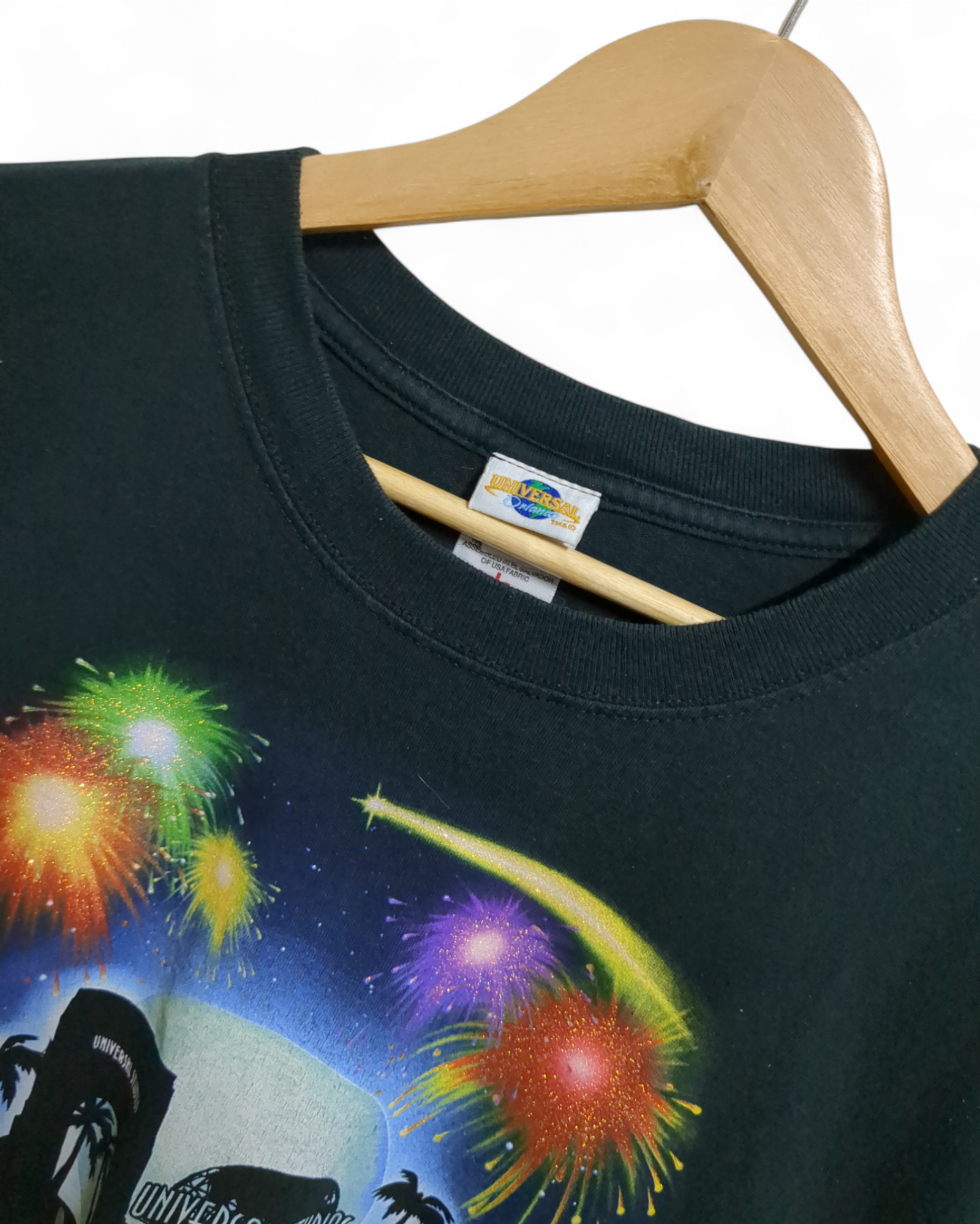 Universal Studios 00s Shrek 4D Tee - (L)